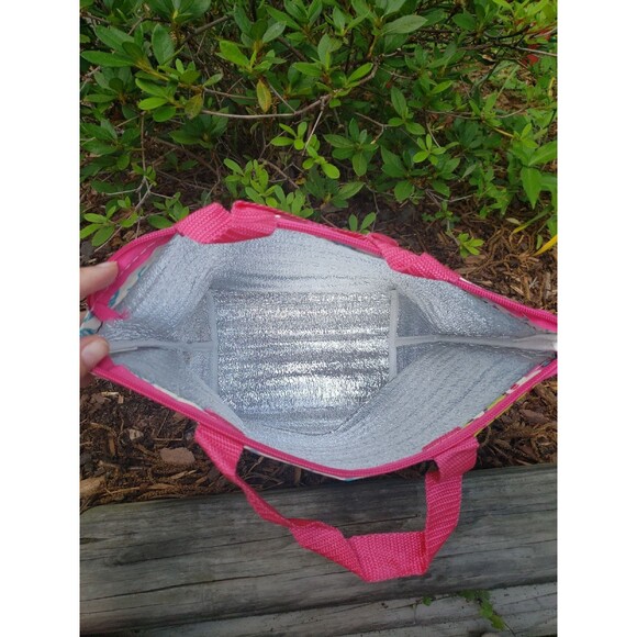 Floral Insulated Lunch Bag NEW Tote Cooler School Lunch - Picture 4 of 4